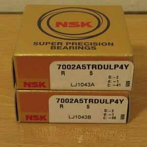 NSK 7002 A5TRDULP4Y Angular contact ball bearings